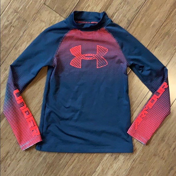 Under Armour Other - UNDER ARMOUR Boys HeatGear L/S Shirt sz Small